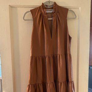 Amanda Uprichard Sleeveless Dress - Faux Leather
